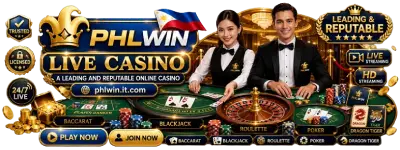 Phlwin Live Casino Banner